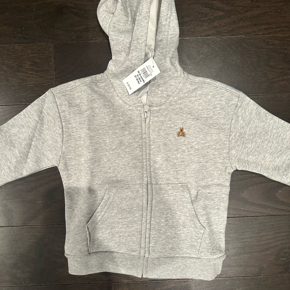 Gap Gray Hoodie Size 18-24 mo NWT